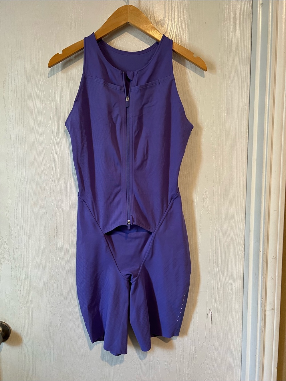 Lululemon Senseknit Running One-Piece Charged Indigo Chai Women Sz 8